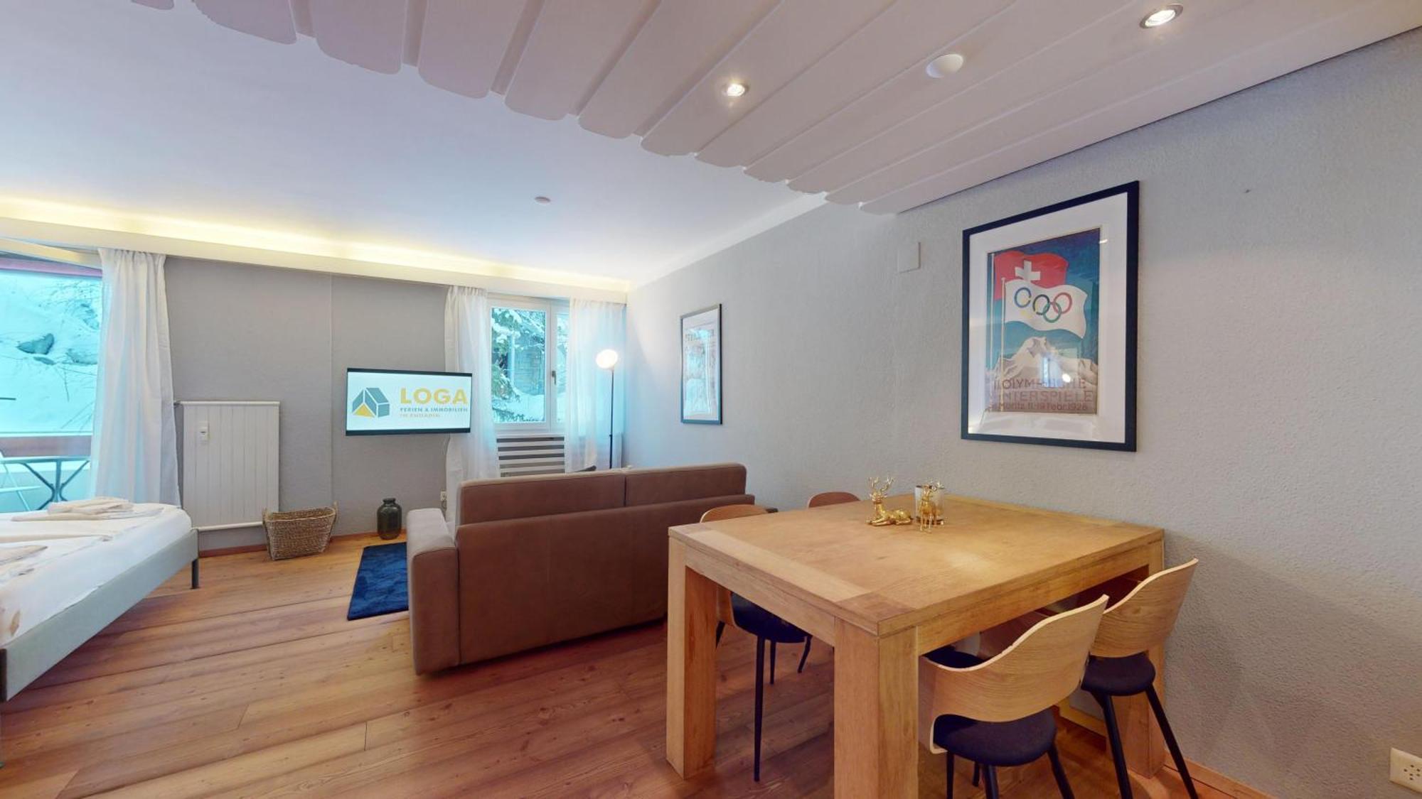 Abitaziun Residence 10A - St Moritz Zewnętrze zdjęcie