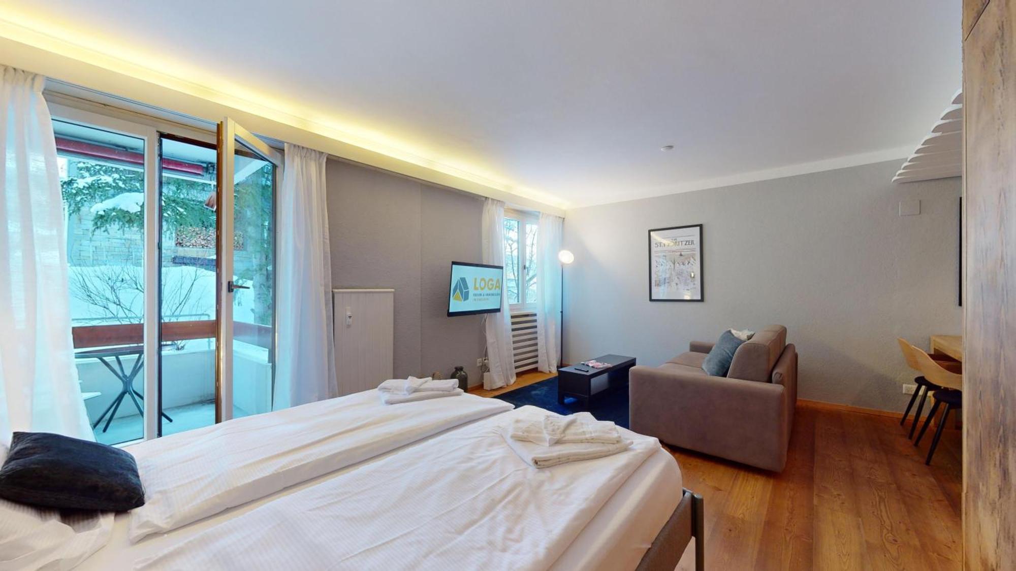 Abitaziun Residence 10A - St Moritz Zewnętrze zdjęcie